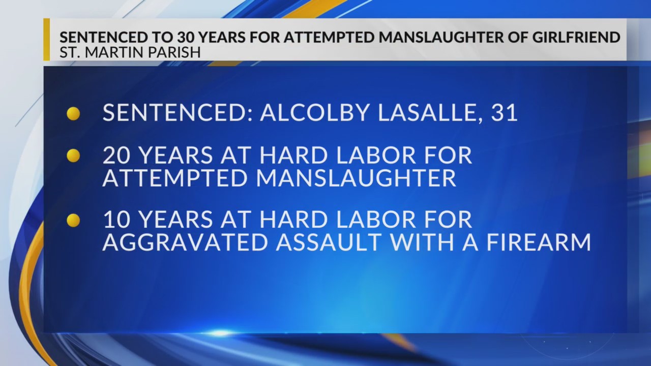 Lafayette man sentenced to 30 years for attempted manslaughter of ...