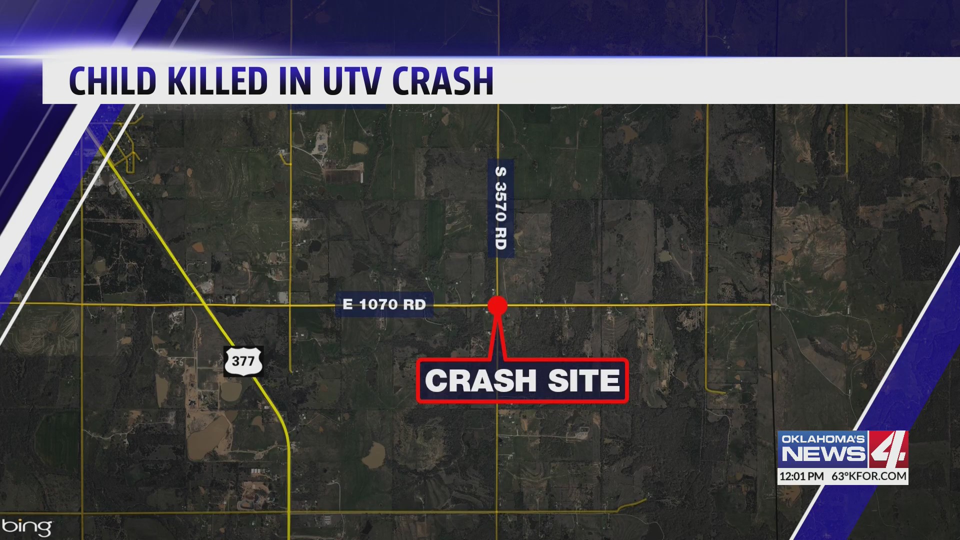 Child killed in UTV crash in Lincoln County – KFOR.com Oklahoma City