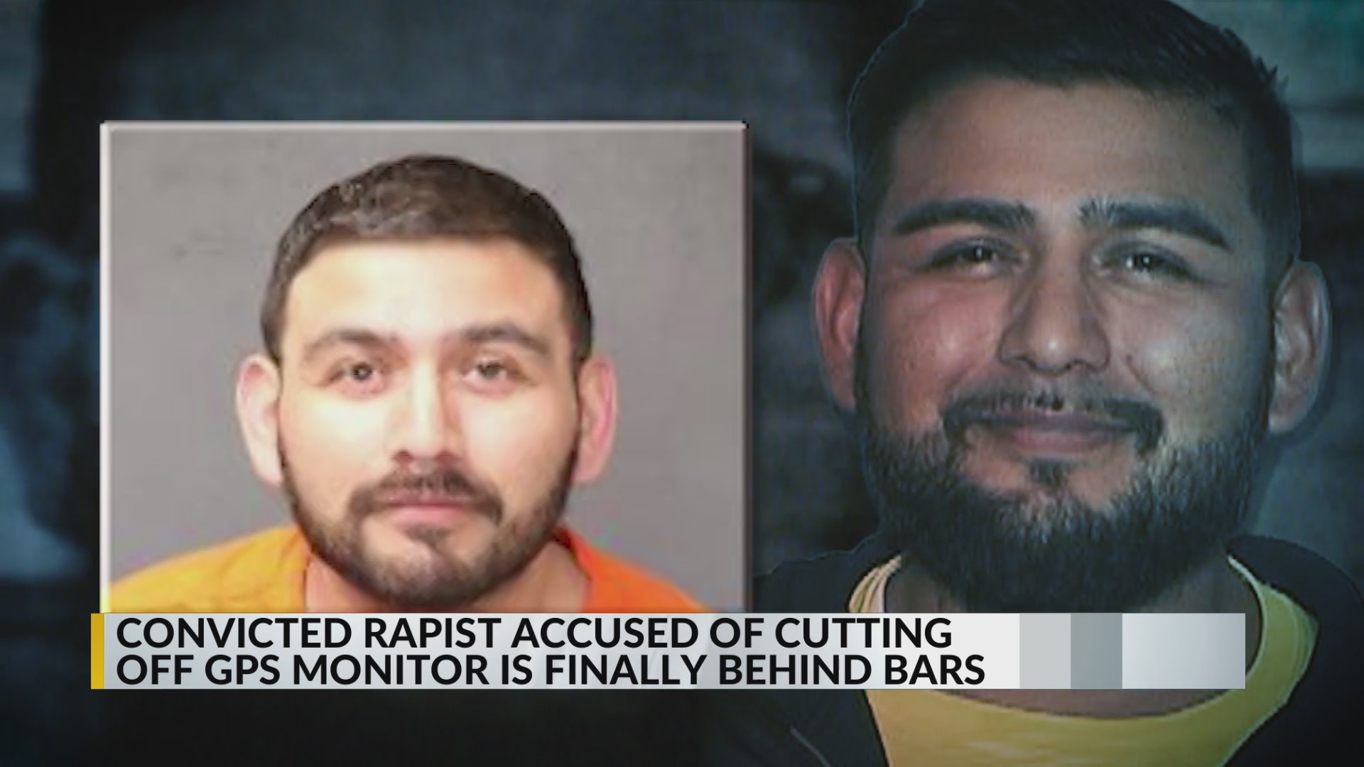 Convicted rapist accused of cutting off GPS monitor back behind bars ...