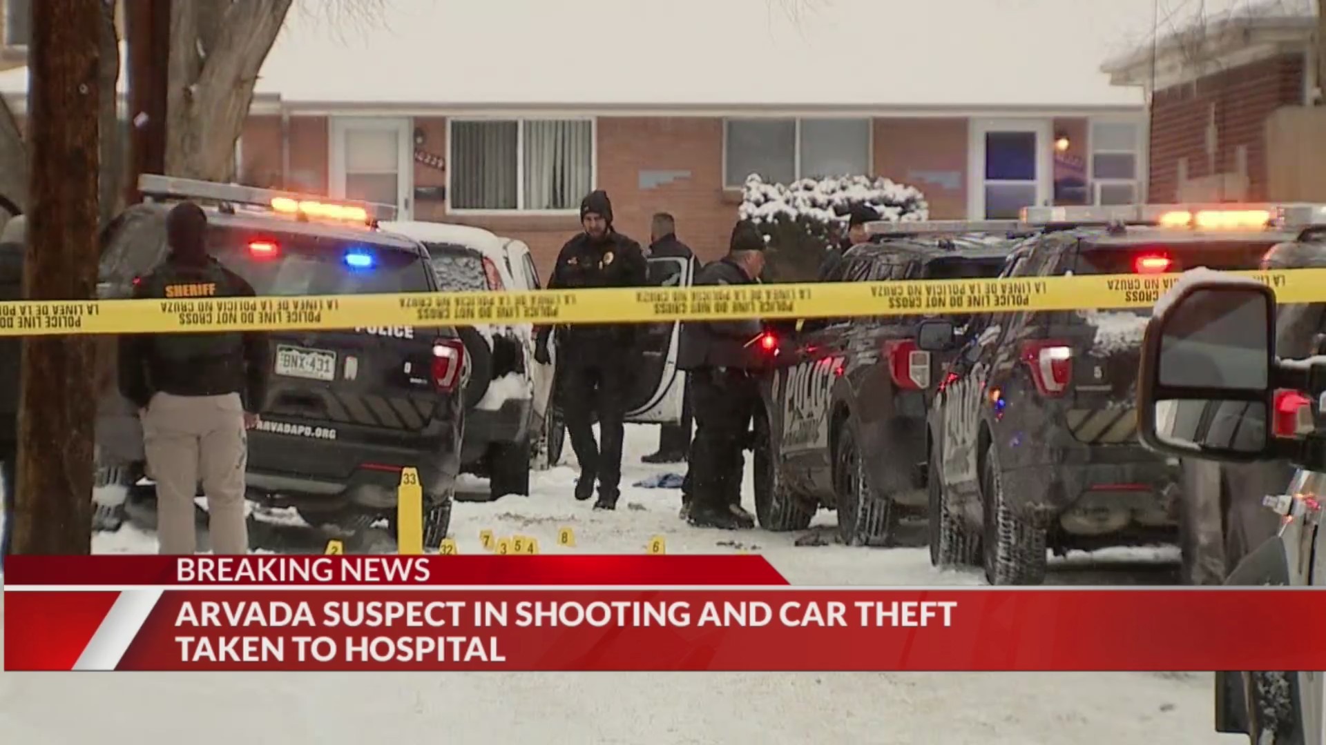 Arvada police involved in shooting with car theft suspect who shot at ...
