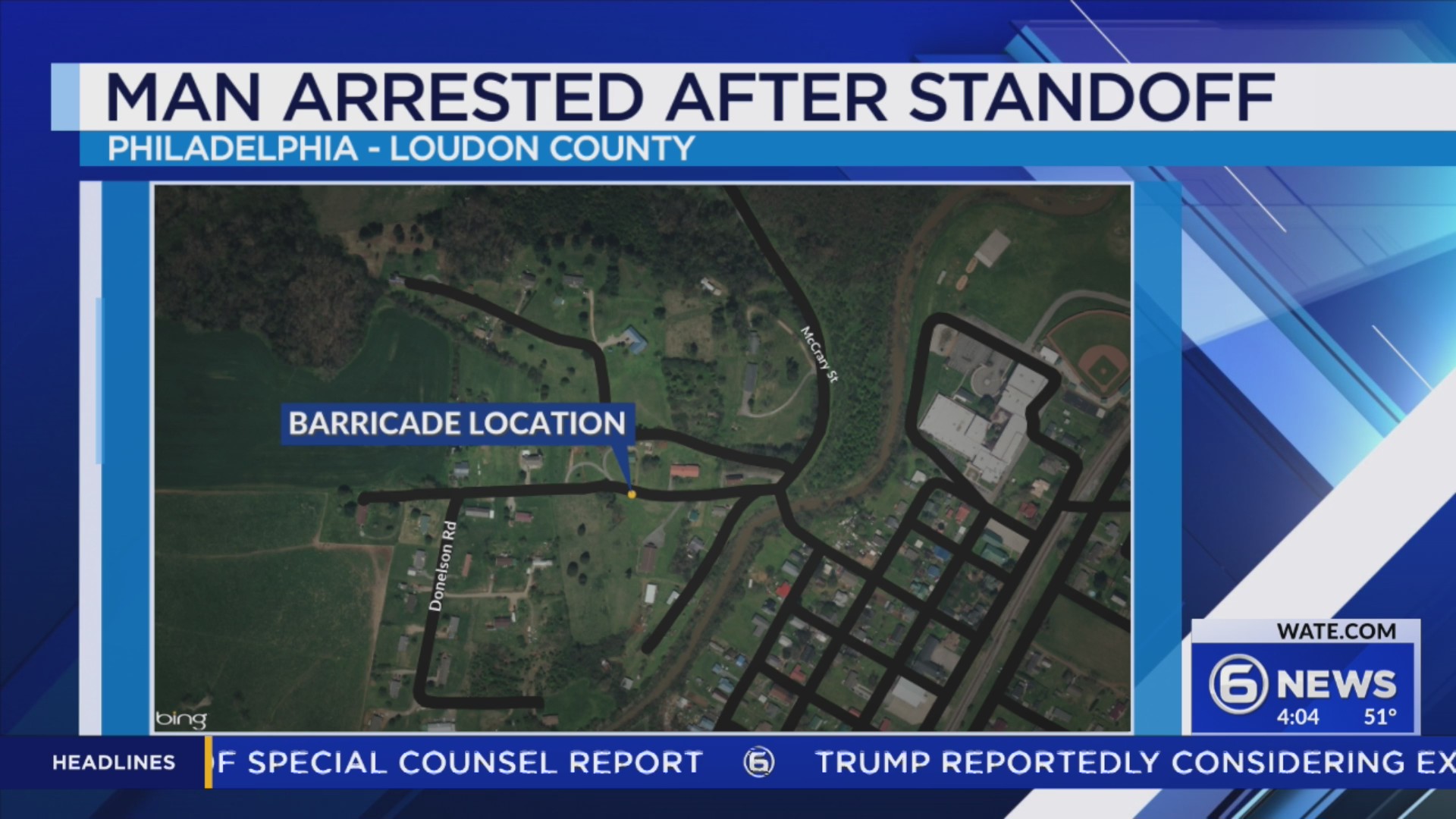 Man wanted in Loudon County captured after standoff – WATE 6 On Your Side