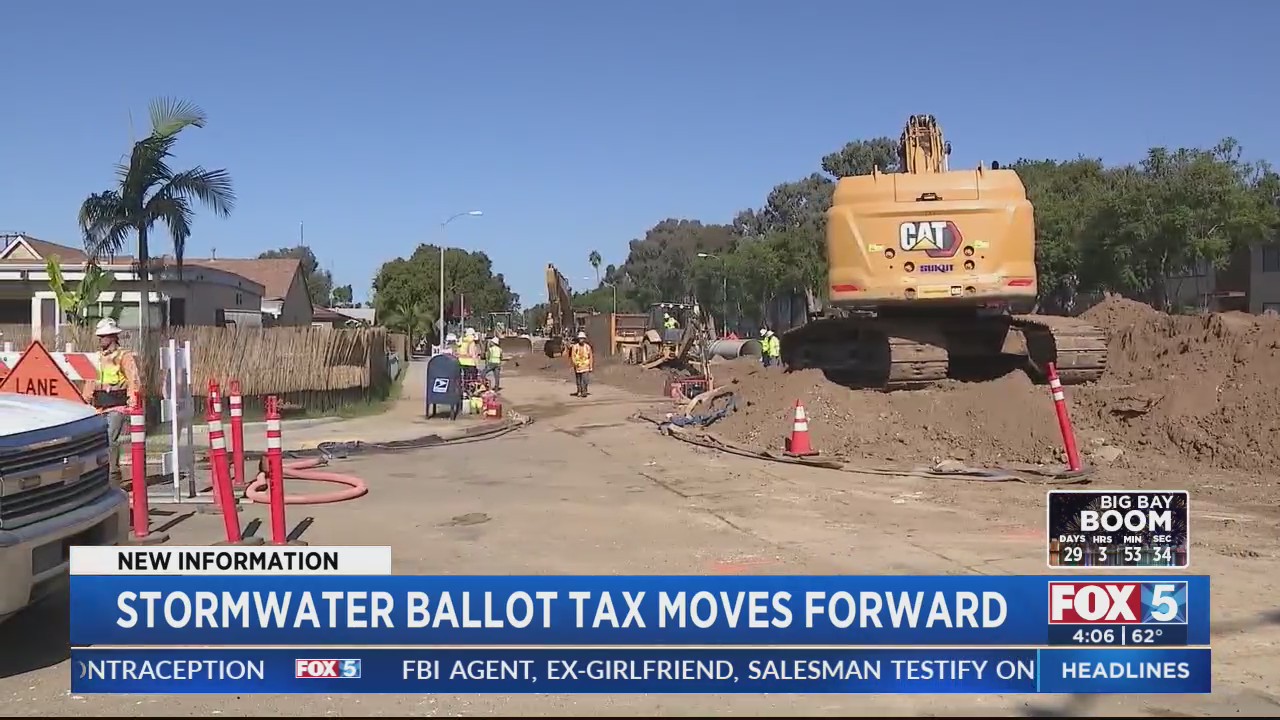 Storm water tax measure moves forward – FOX 5 San Diego & KUSI News