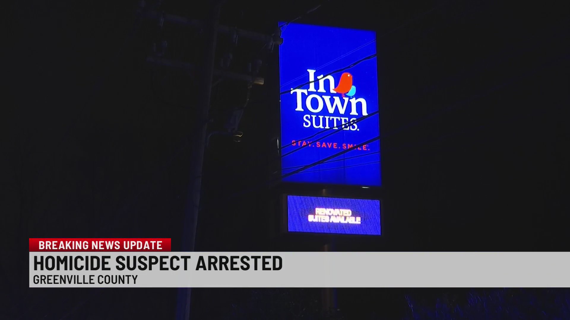 Arrest made in deadly shooting at Greenville motel – WSPA 7NEWS