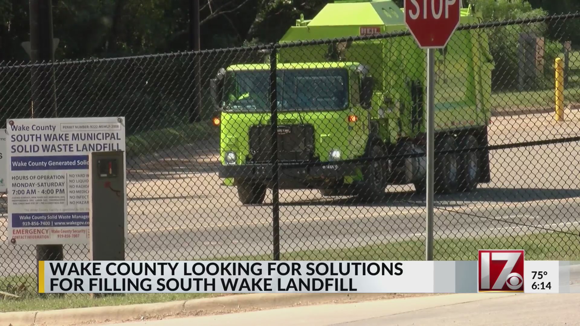 What's next for the South Wake Landfill? - CBS17.com