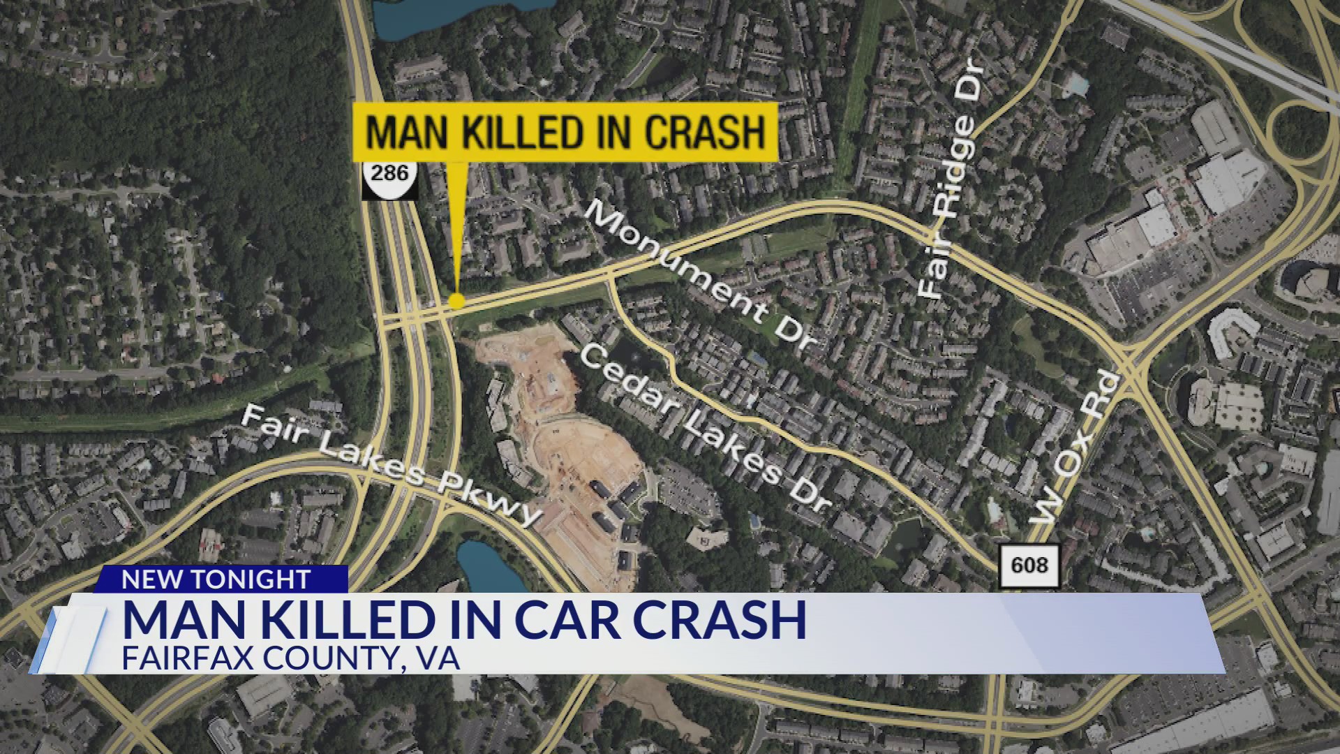 Man killed in Fairfax County crash – DC News Now | DC, Virginia ...