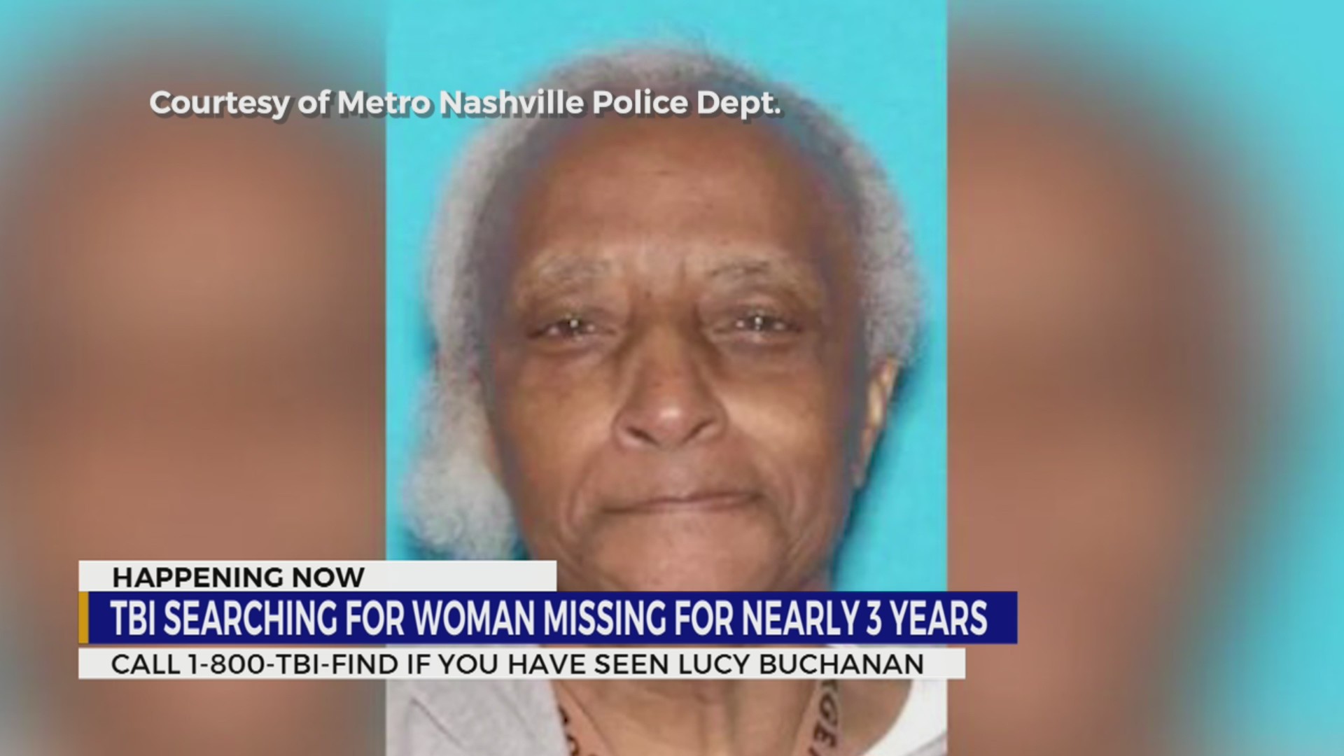 TBI searching for woman missing for nearly three years – WKRN News 2