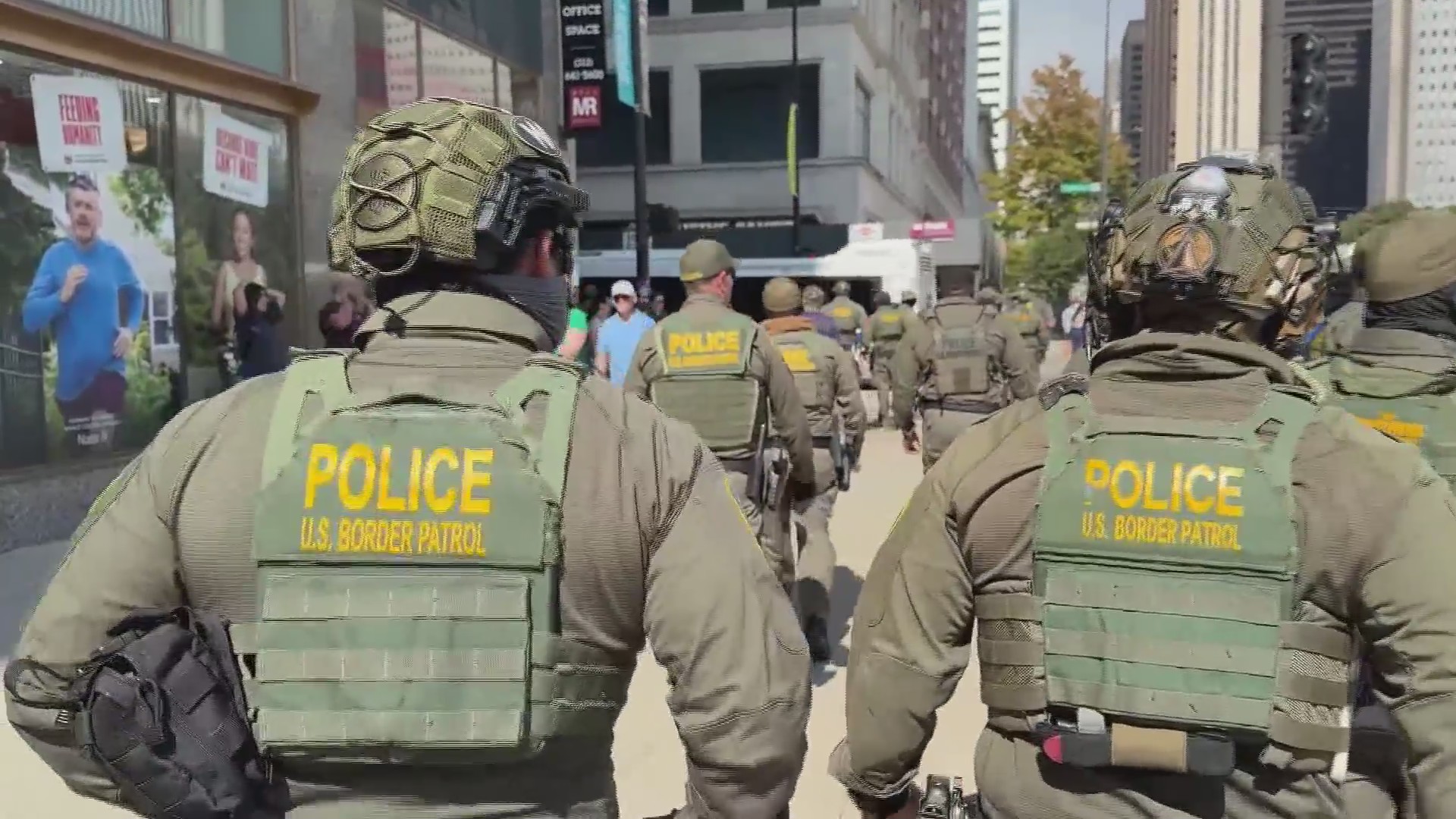 Federal immigration agents spotted in downtown Chicago – WGN-TV