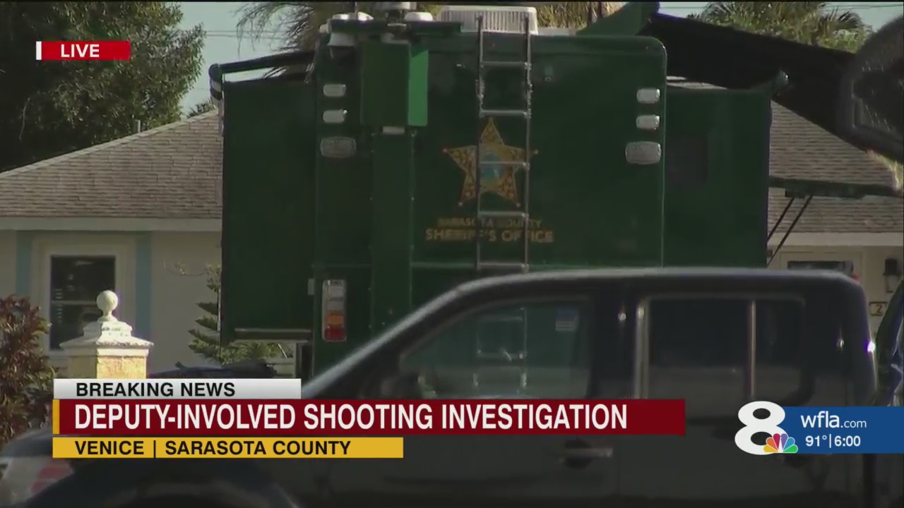 Armed suspect shot after pointing gun at Sarasota deputies – WFLA