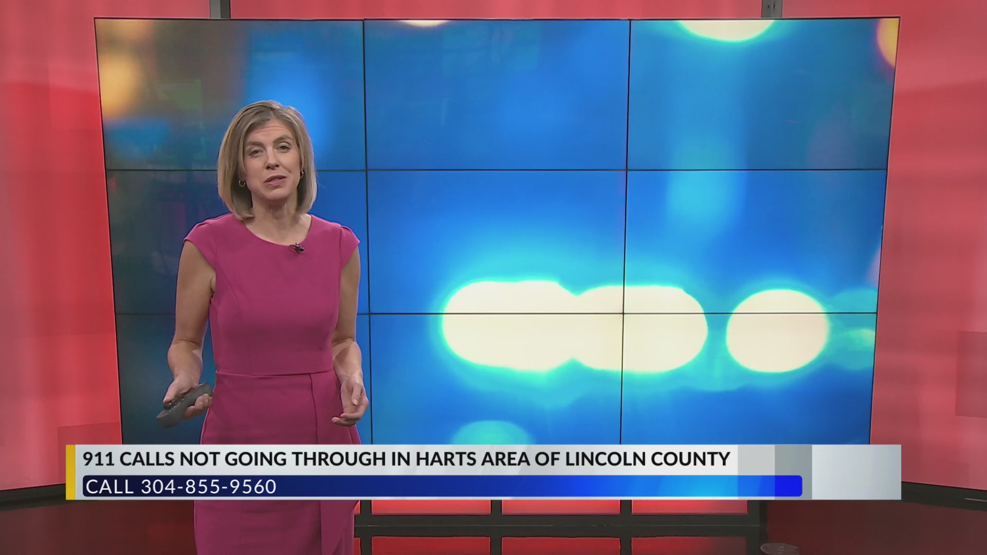 Fire Department Phone service impacting 911 calls in Harts, West