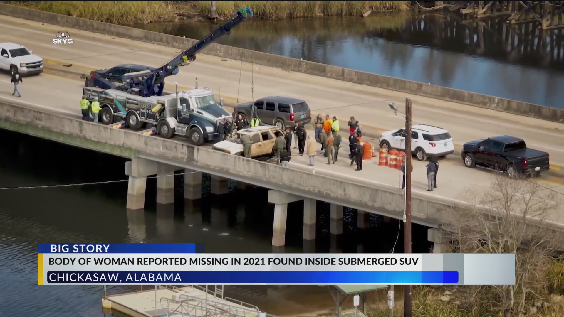 Body of woman missing in 2021 found inside submerged SUV – WKRG News 5