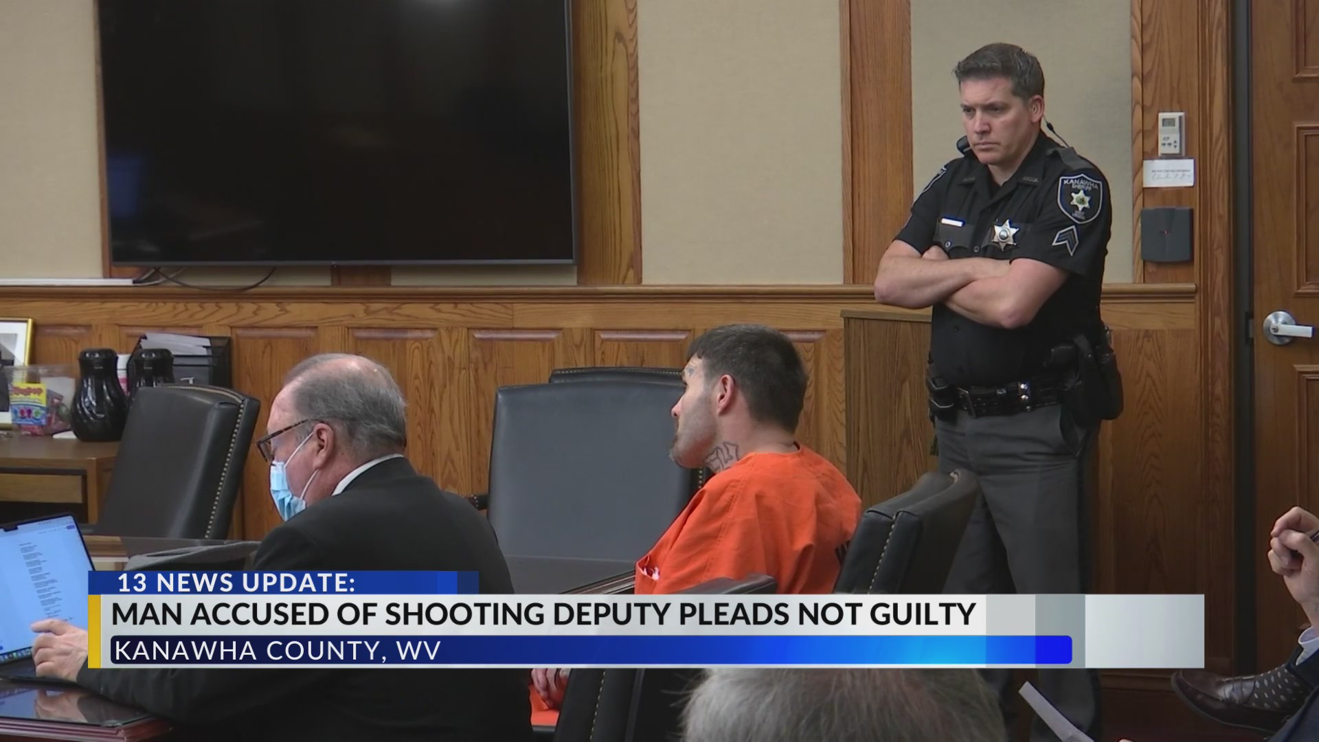 Man pleads not guilty in Kanawha County deputy shooting case – WOWK 13 News