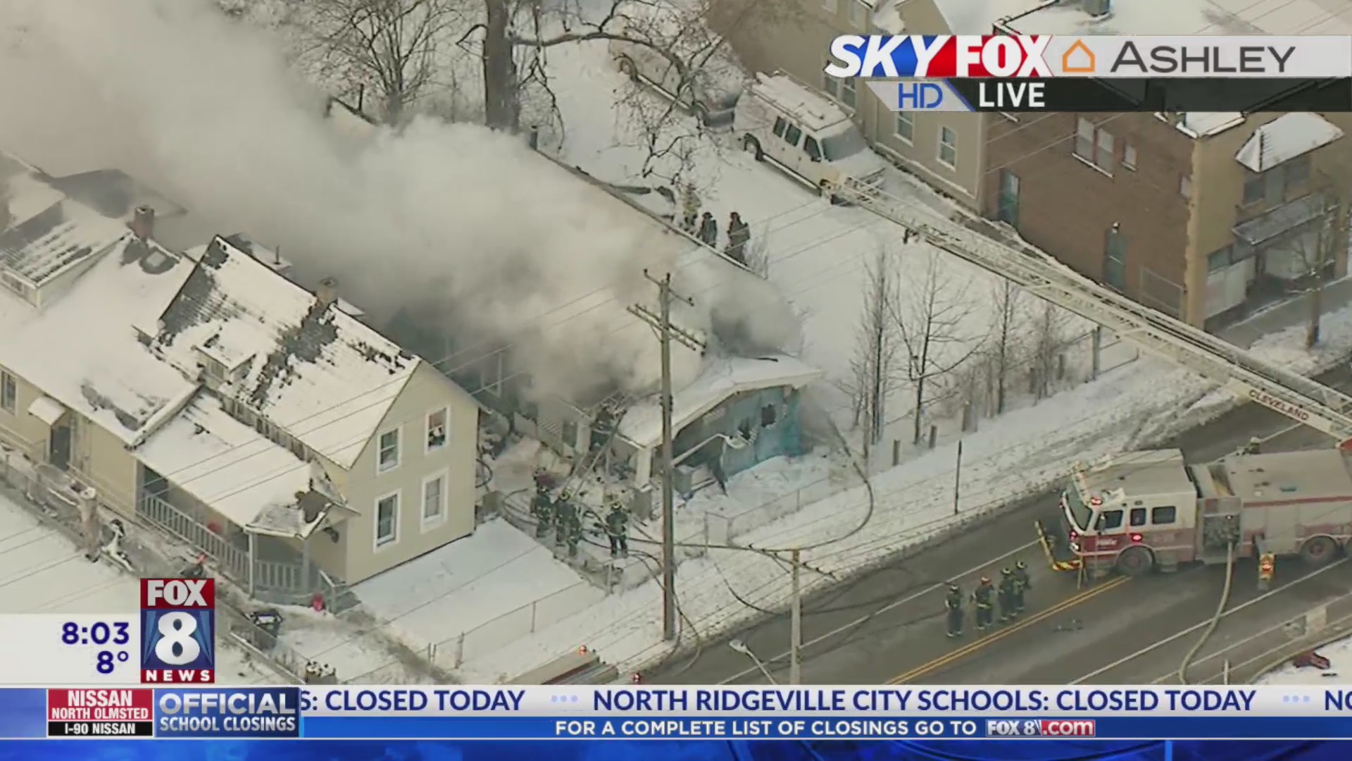 House fire on Cleveland’s west side – Fox 8 Cleveland WJW