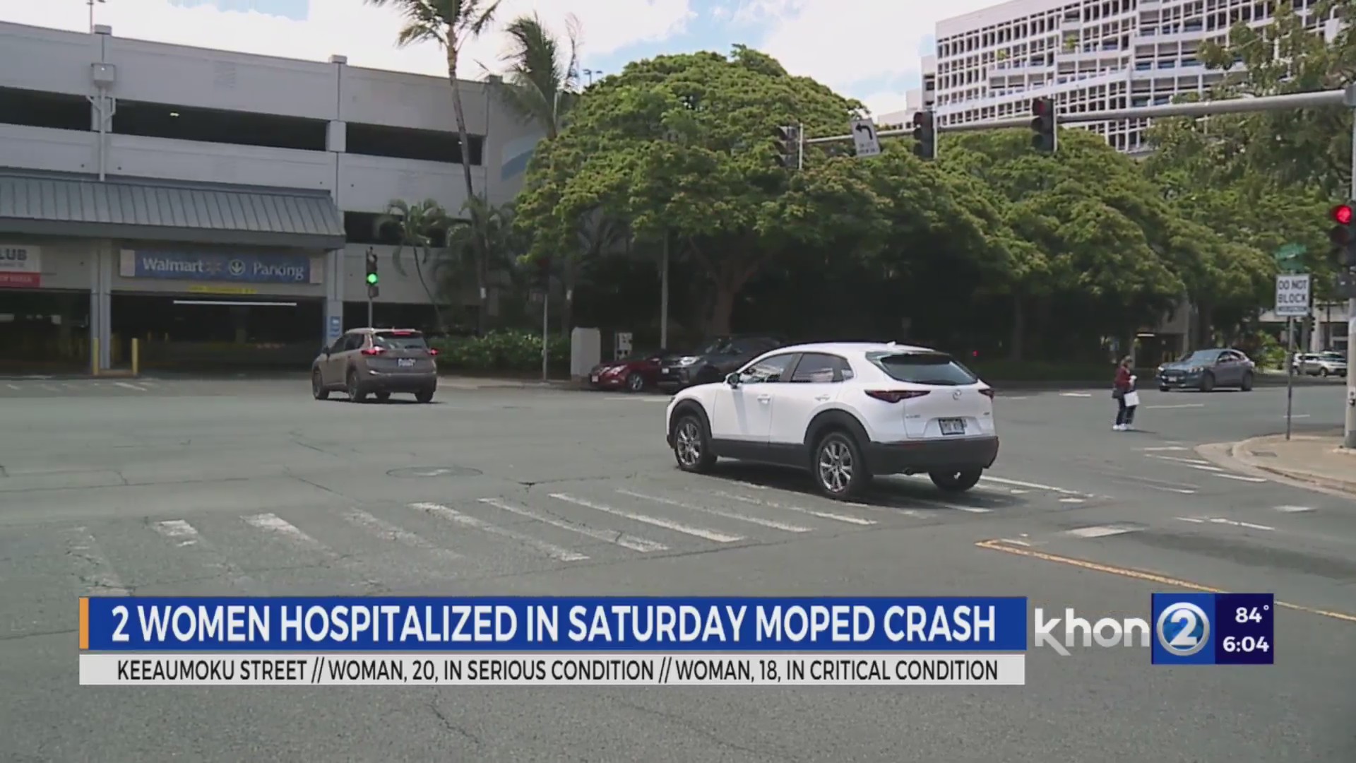 Moped collision leaves two women hospitalized in Ala Moana – KHON2