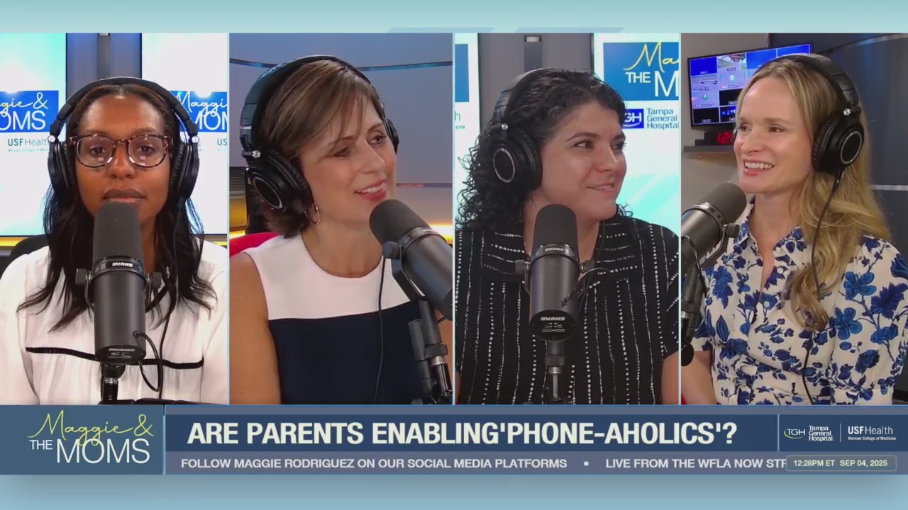 Are parents enabling ‘phone-aholics’? | Maggie and the Moms