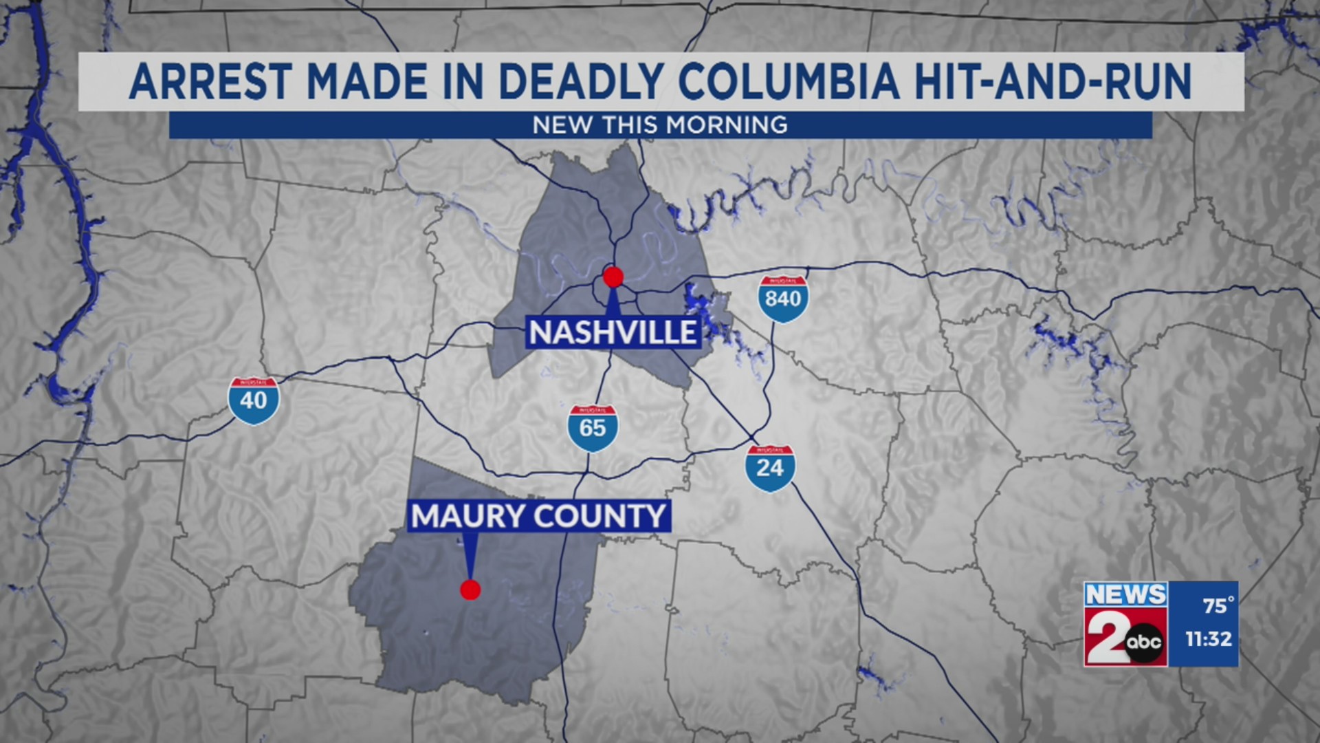 Driver charged after deadly hit-and-run in Columbia – WKRN News 2