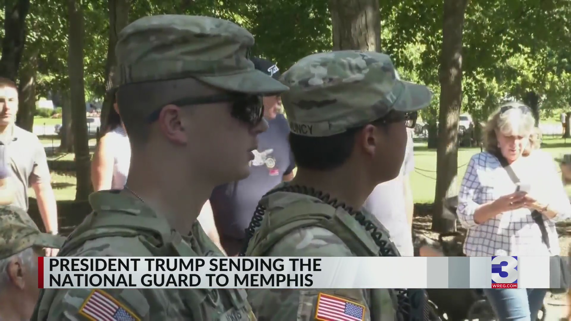 President Trump sending the National Guard to Memphis – WKRN News 2