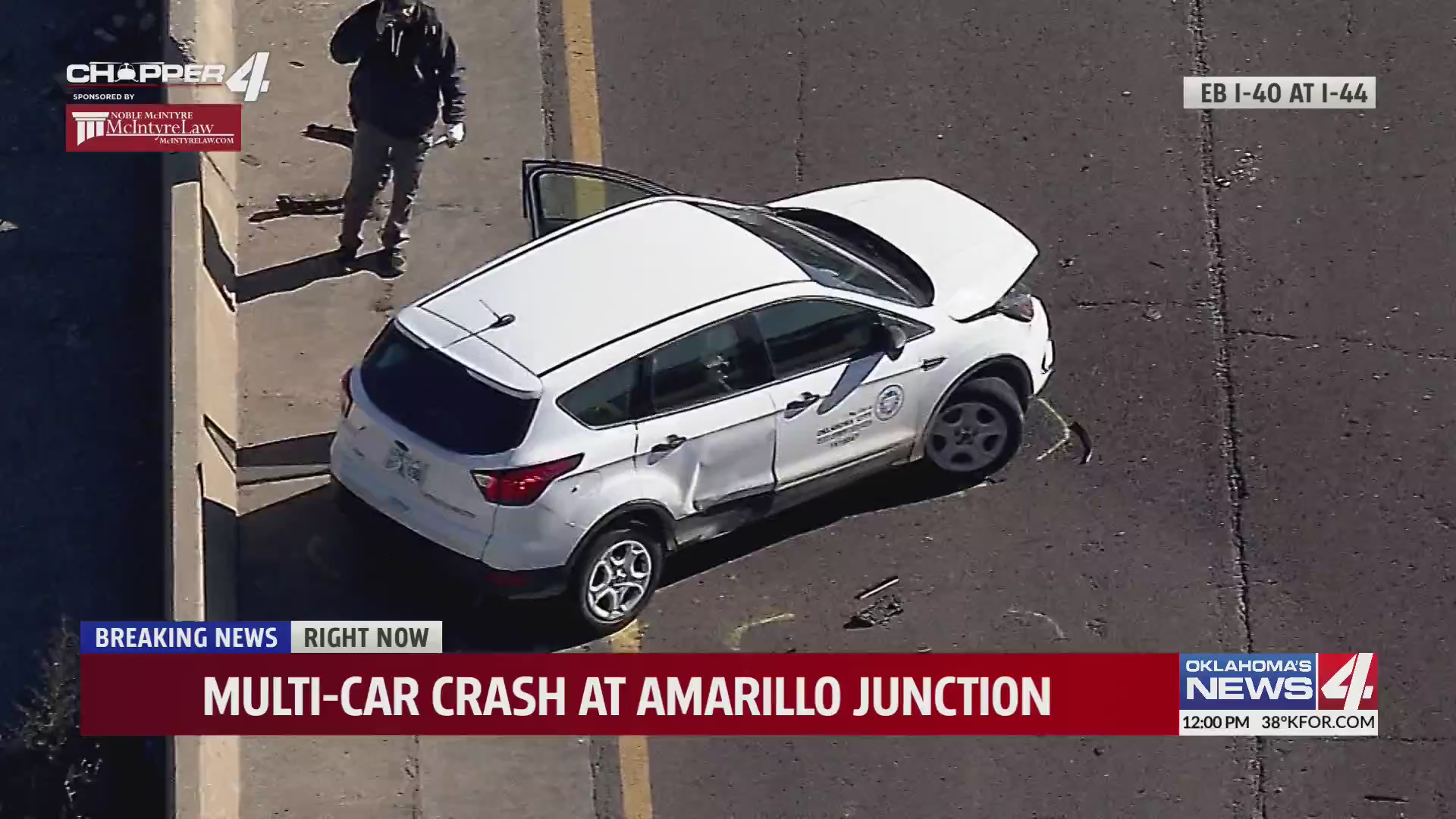 City of Oklahoma City vehicle involved in multi-car crash at Amarilla ...