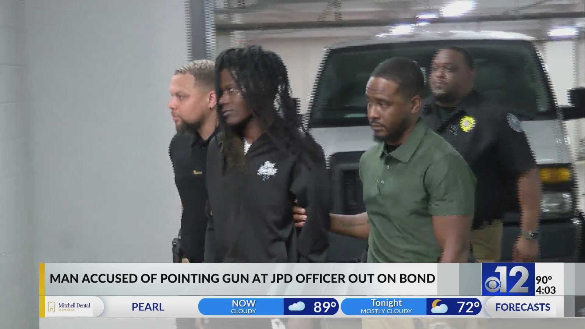 Bond set for man charged with pointing gun at Jackson police officer in ...