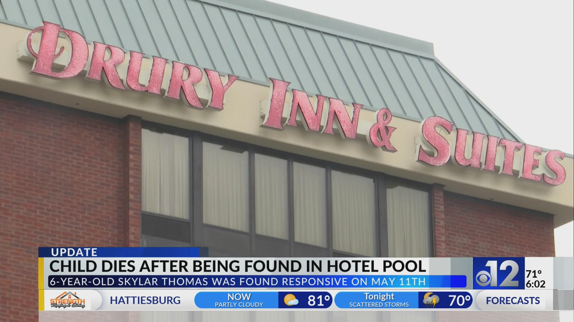 6-year-old girl dies after being found unresponsive in Ridgeland hotel ...