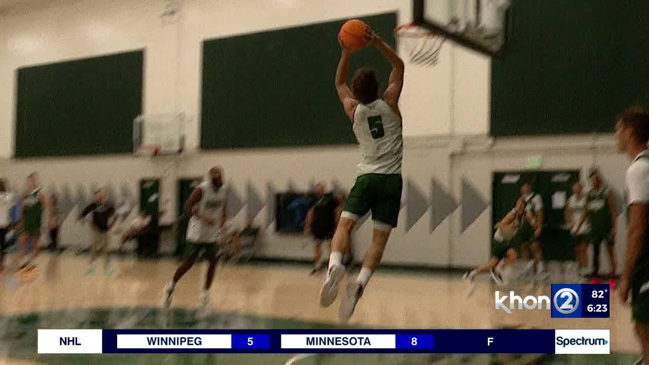 Hawaii men’s and women’s basketball teams hold first practices KHON2