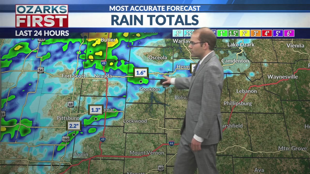 Off and on rain chances through the weekend – KOLR – OzarksFirst.com