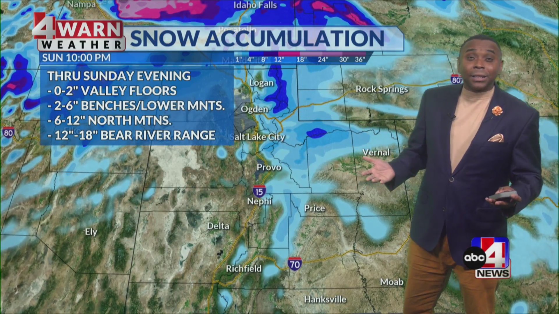 Saturday starts dry, but valley rain and mountain snow coming – ABC4 Utah