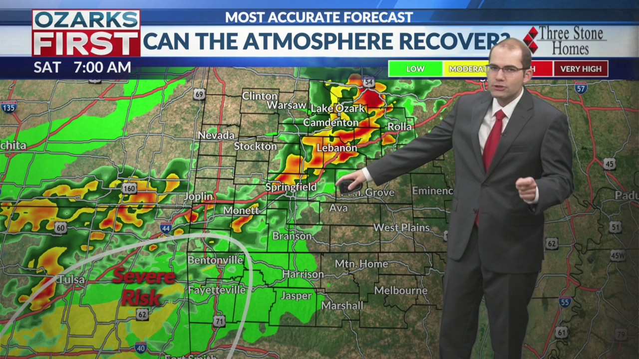 Severe storm risk holds for Saturday, cooler next week – KOLR ...