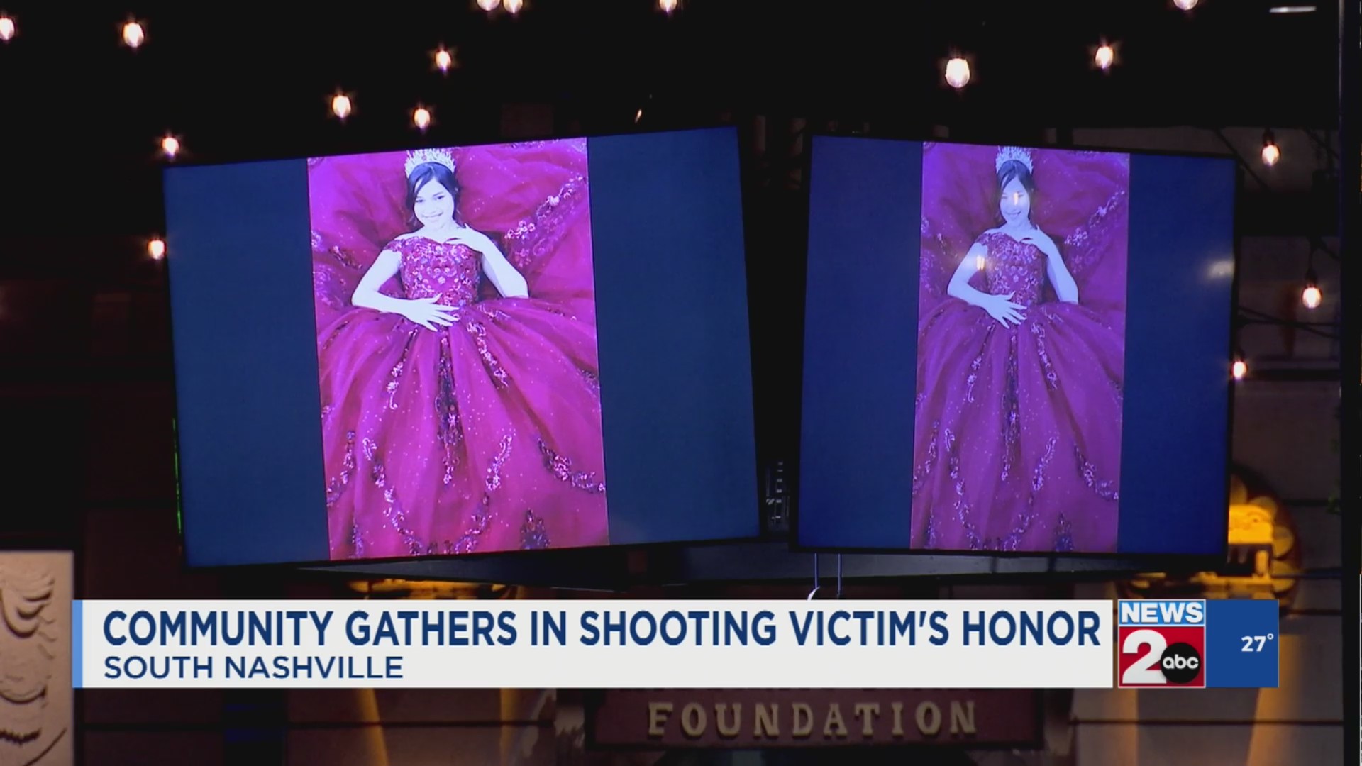 Community gathers to honor school shooting victim – WKRN News 2