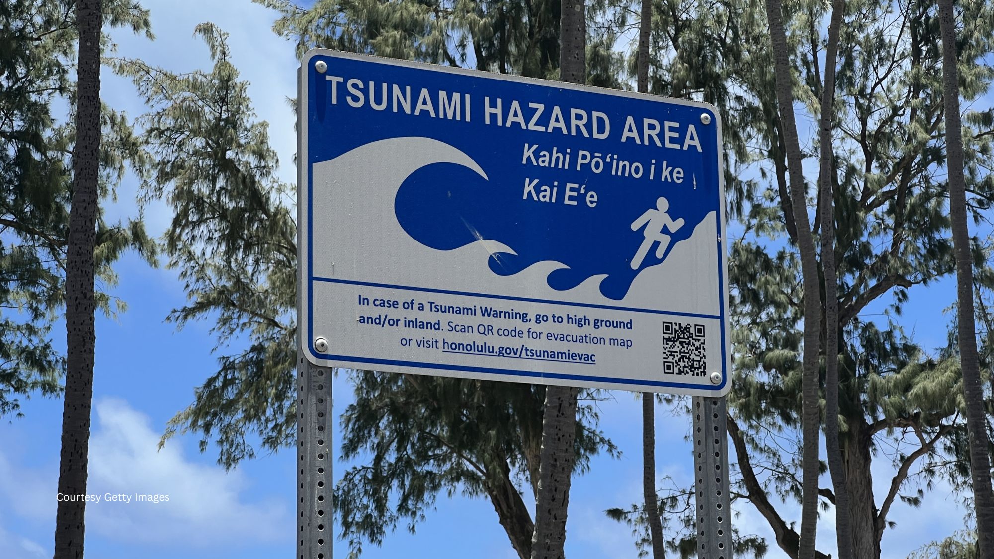 Hawaii tsunami signs