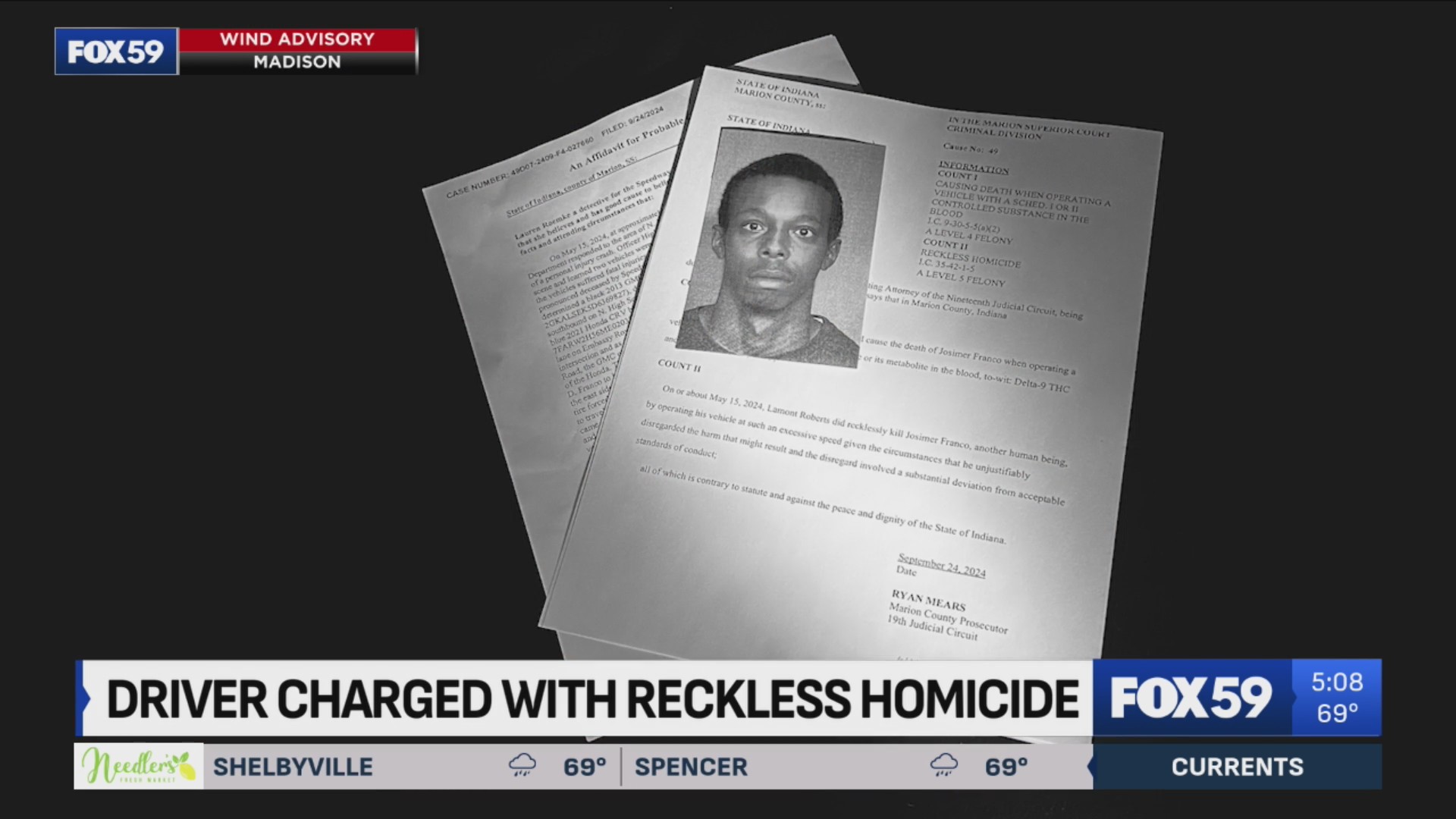 Indy driver charged with reckless homicide after Uber passenger dies in ...