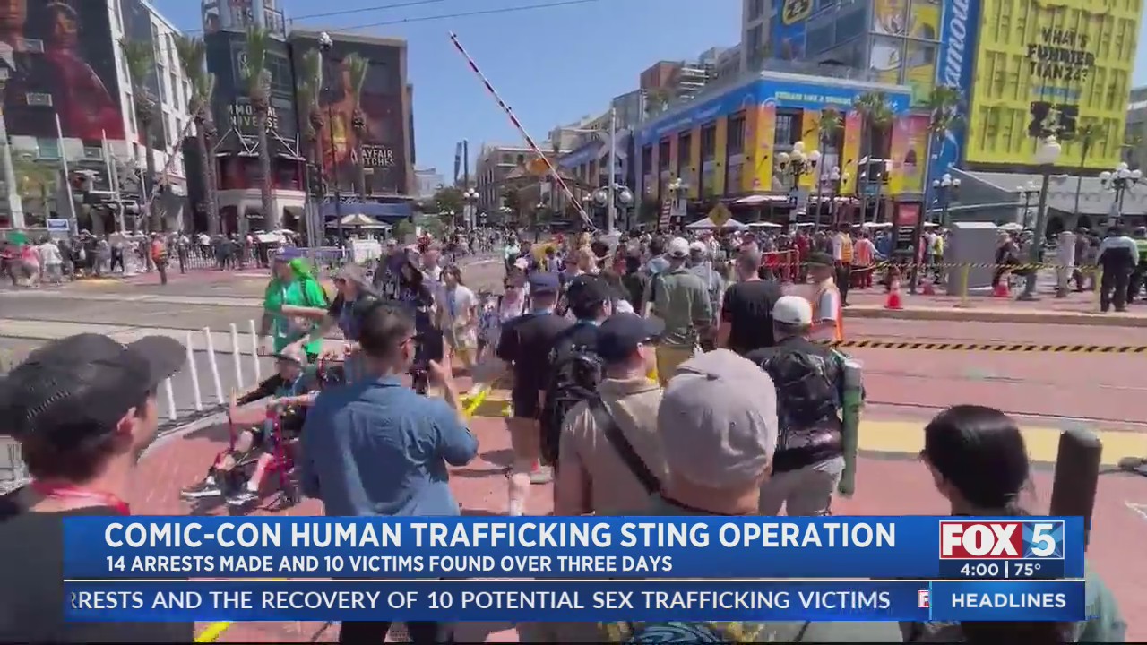 14 arrested in human trafficking sting at San Diego Comic-Con – WFLA