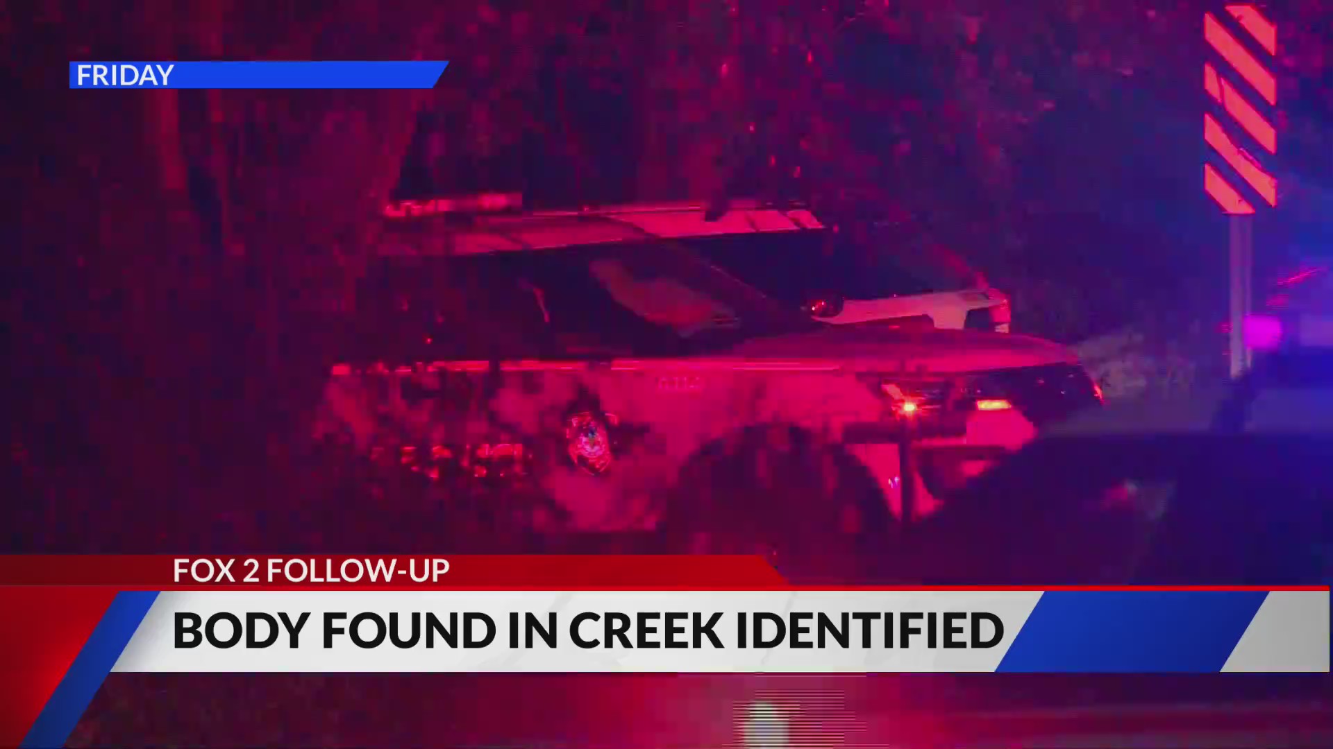 Police ID man found dead in St. Louis County creek – FOX 2