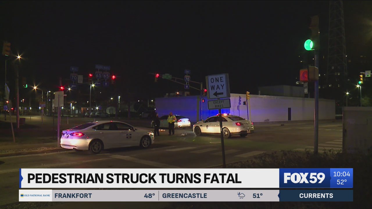 Pedestrian killed in crash in downtown Indianapolis – Fox 59