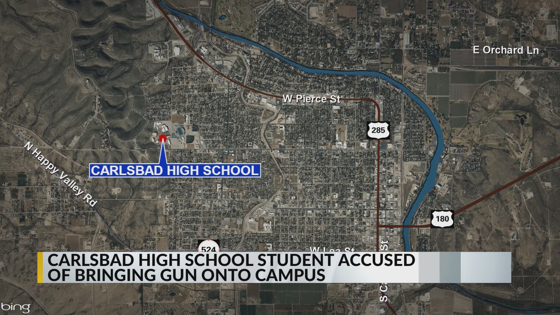 Student with gun arrested by Carlsbad Police at high school KRQE NEWS