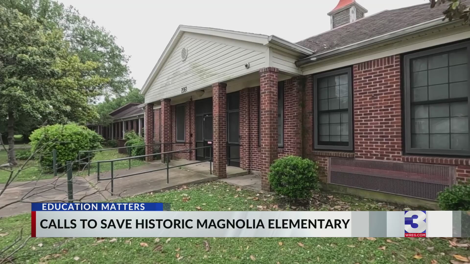 Community working to save historic elementary school – WREG.com