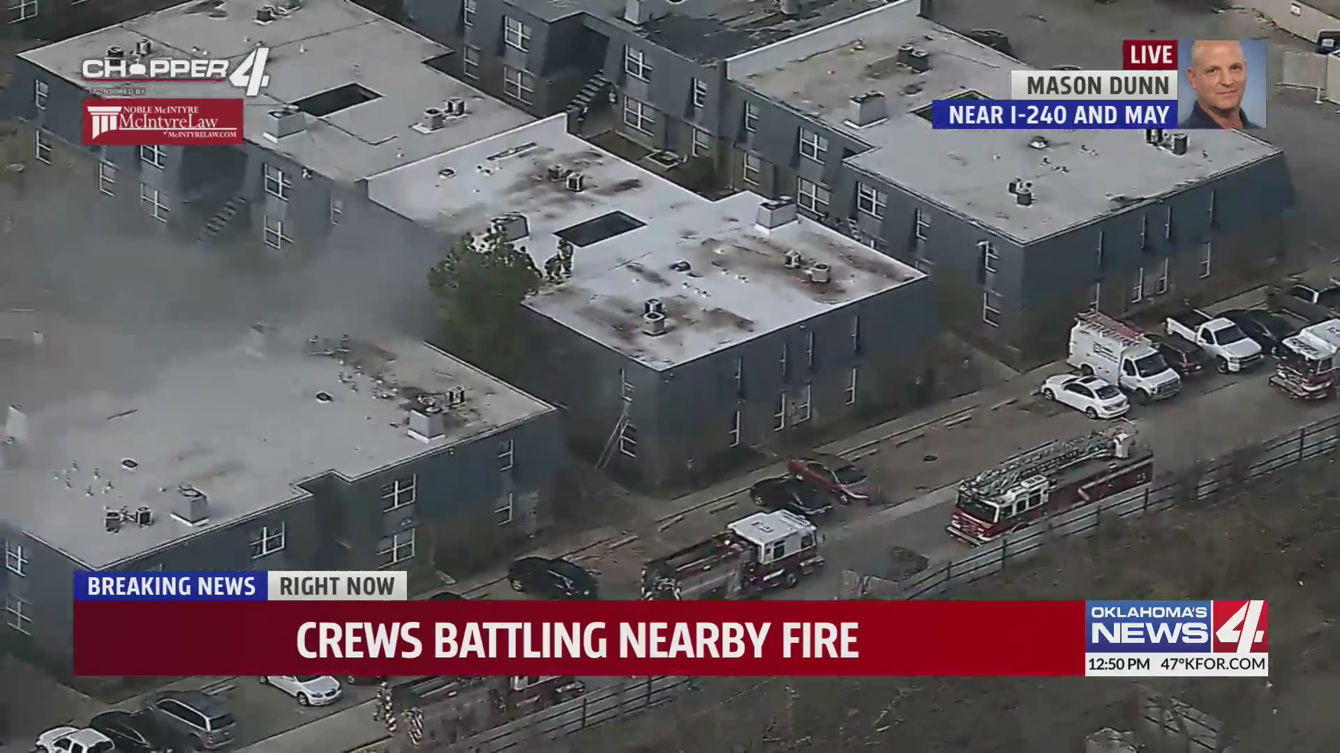 Fire crews battle commercial fire in SE Oklahoma City – KFOR.com ...