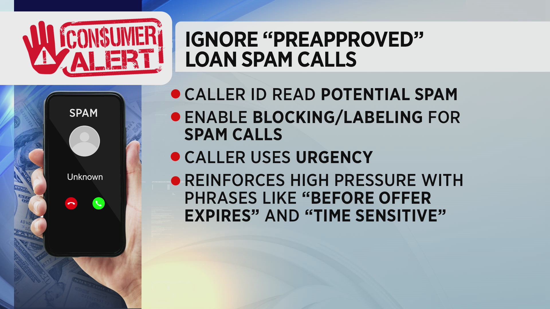 FTC warns about fake pre-approved loan calls: Don&rsquo;t fall for the scam