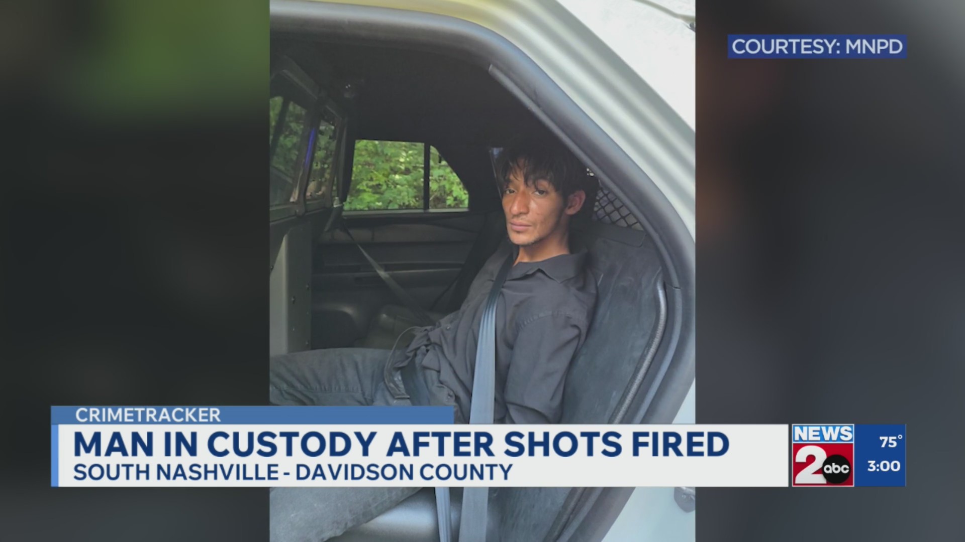 Man in custody after shots fired in South Nashville, TN – WKRN News 2