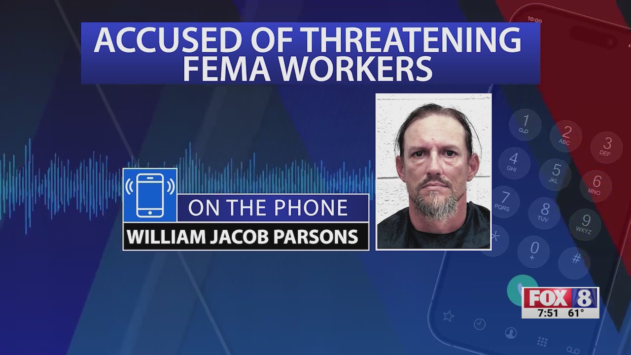 Man accused of threatening FEMA workers in western North Carolina ...