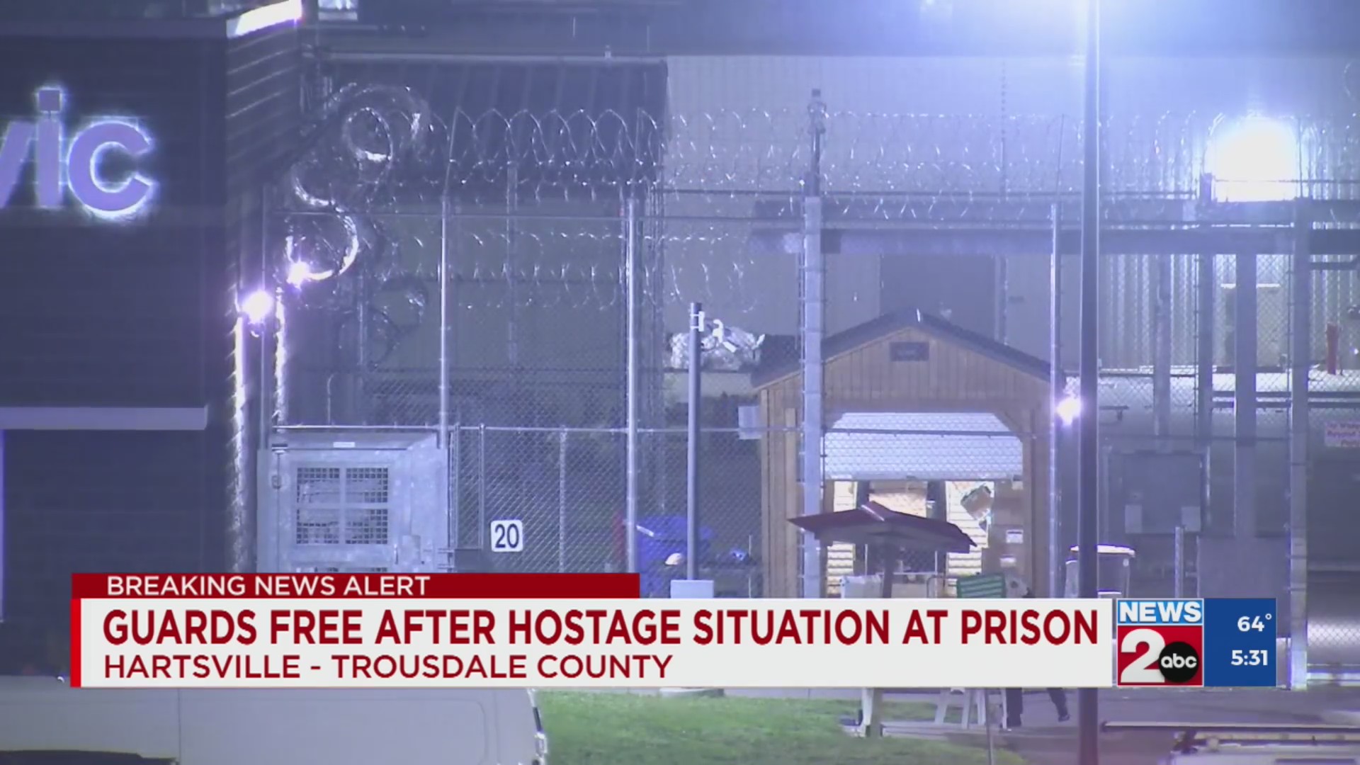 Guards safe after hostage situation at Trousdale prison – WKRN News 2