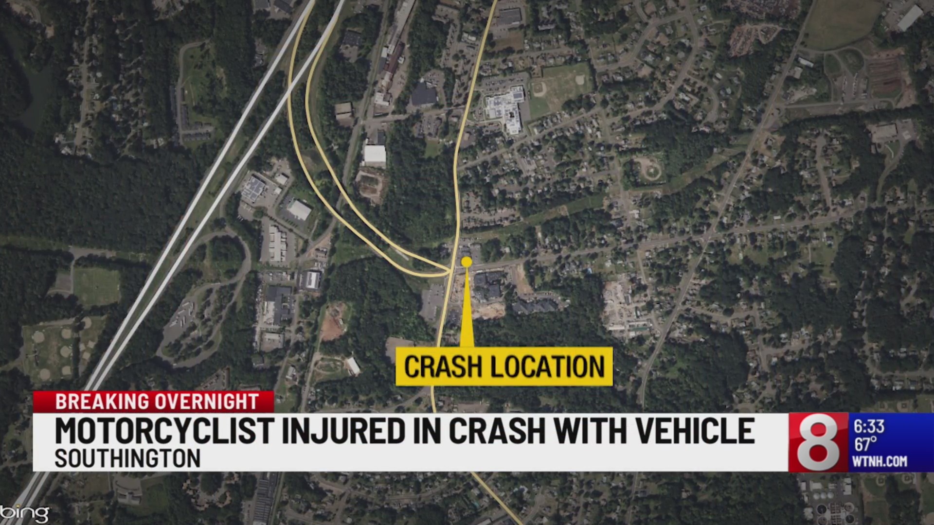 1 seriously injured after motorcycle crash in Southington – WTNH.com