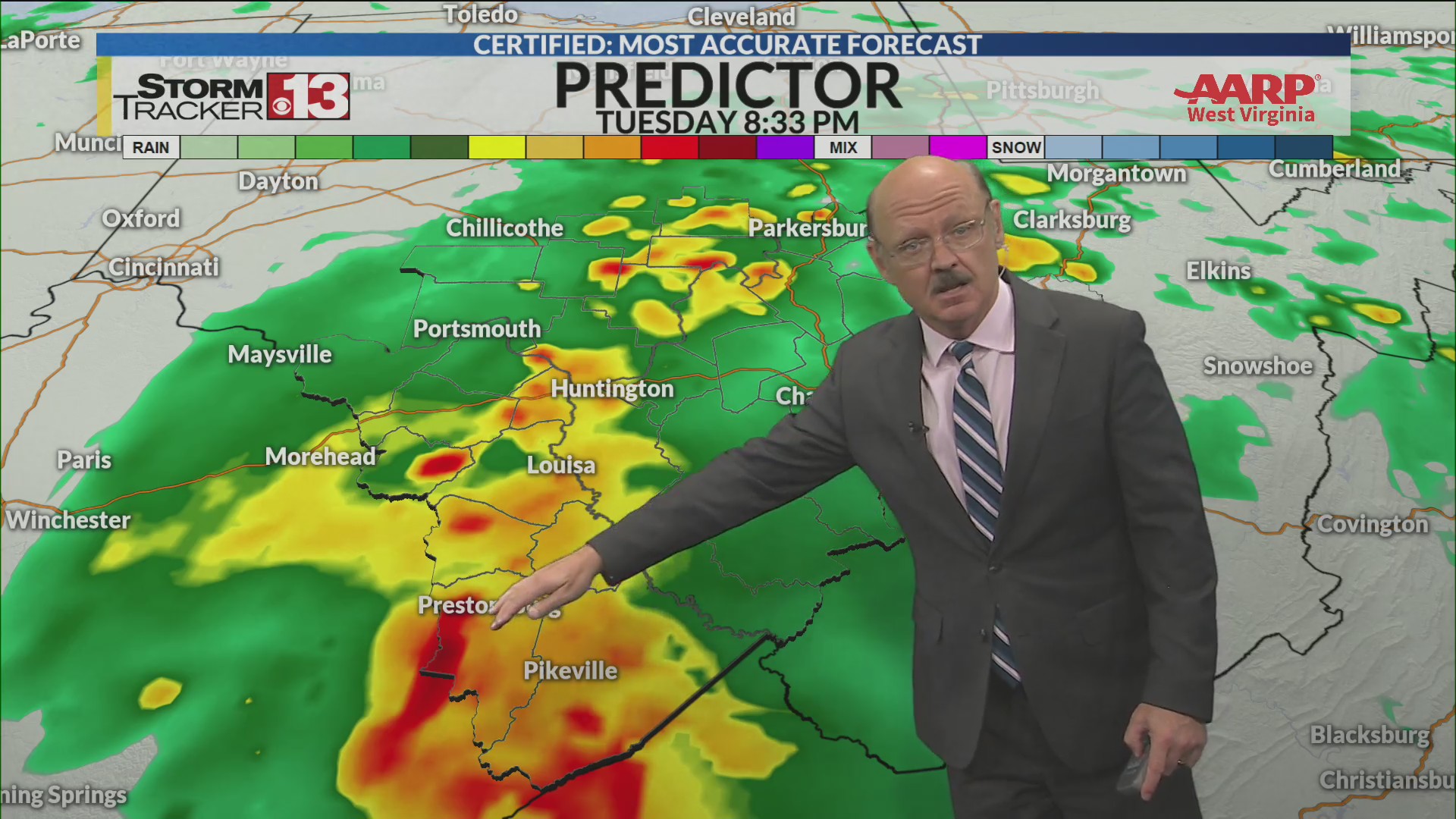 Rainy and cooler than normal after Memorial Day – WOWK 13 News