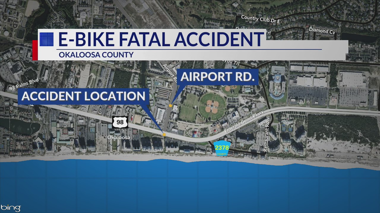 Electric bike rider dies in Okaloosa County collision – mypanhandle.com
