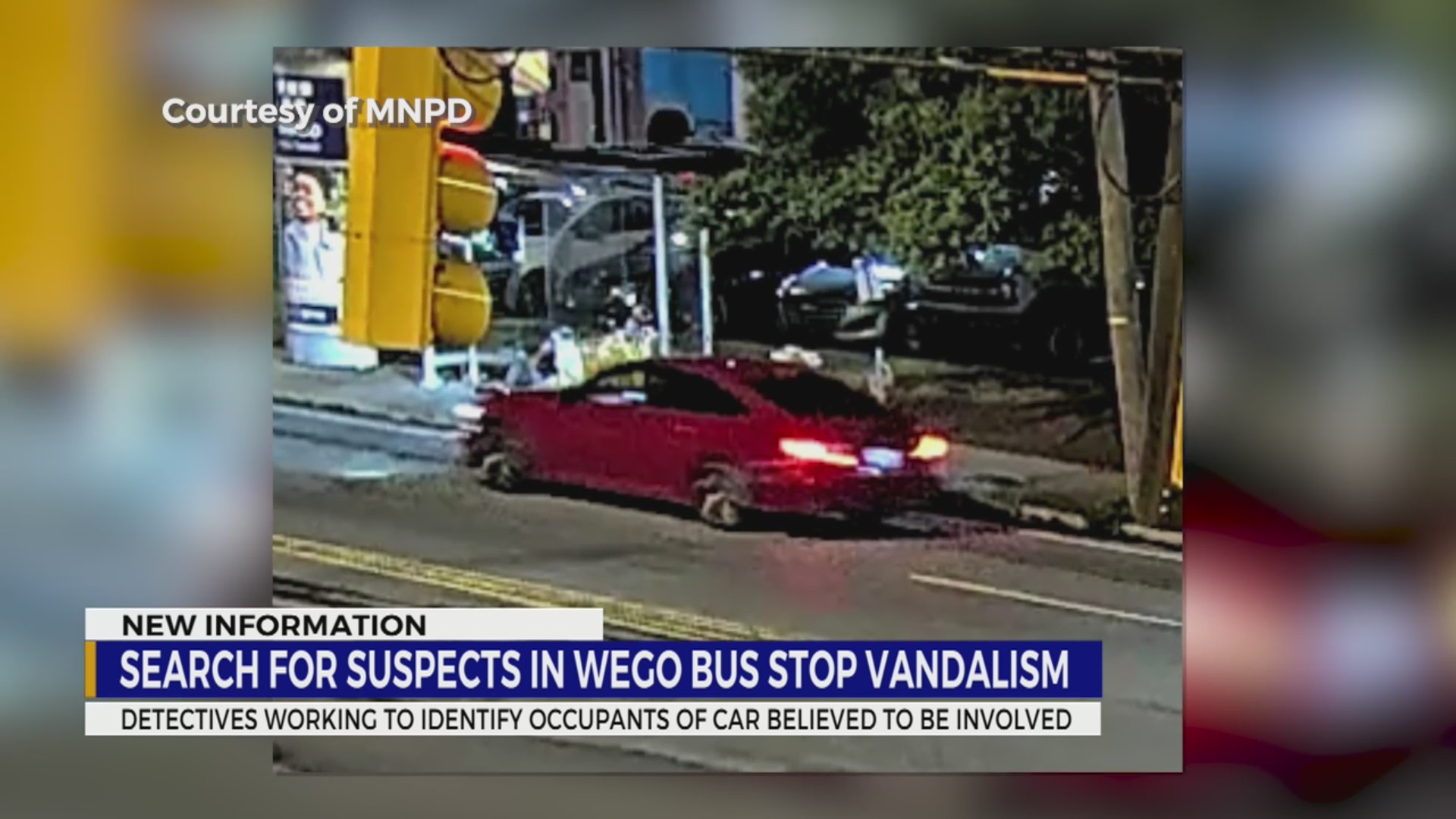 Search for suspects in WeGo bus stop vandalism – WKRN News 2