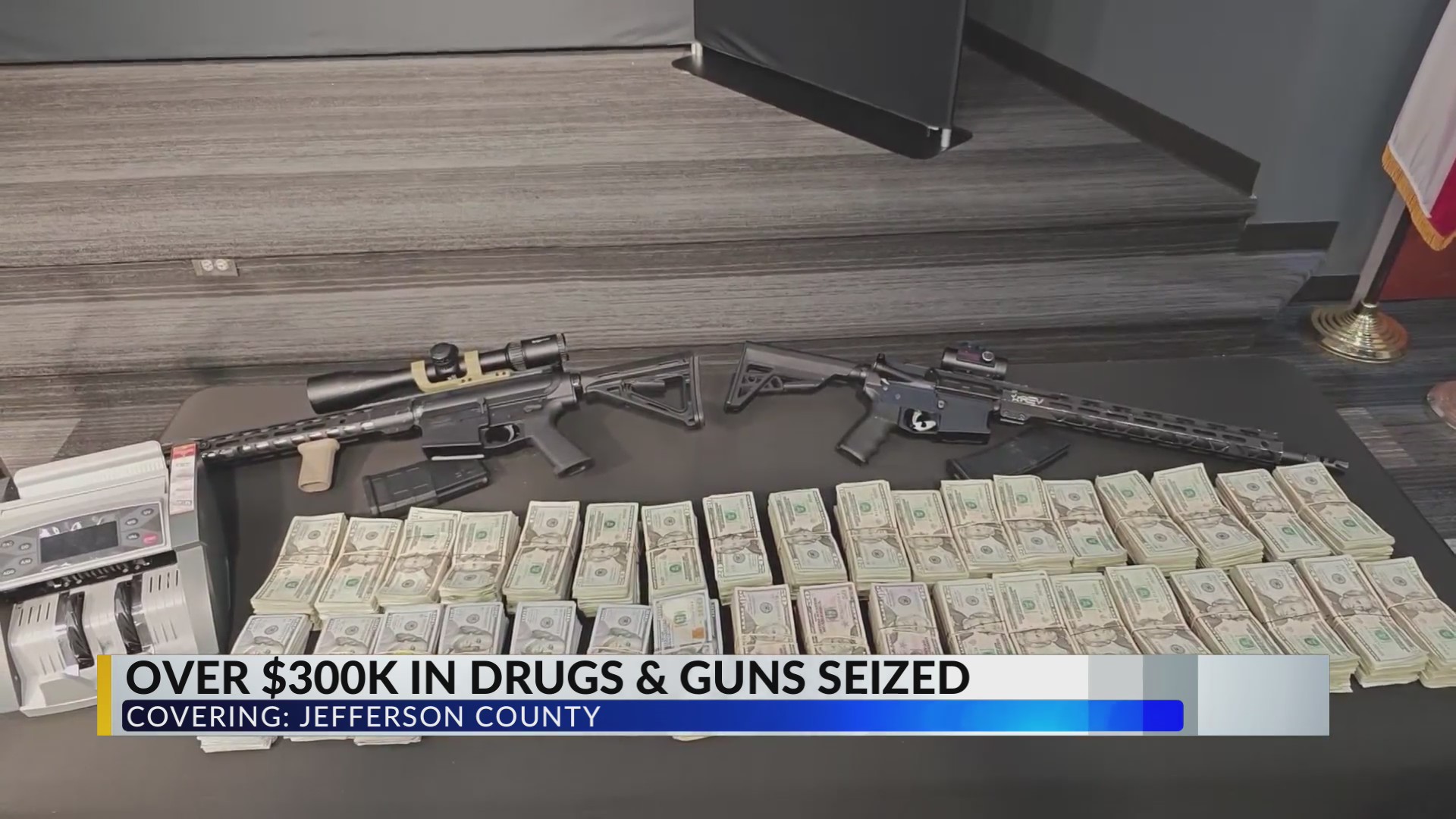 Over $300k in drugs and guns seized in Jefferson County – WKRG News 5