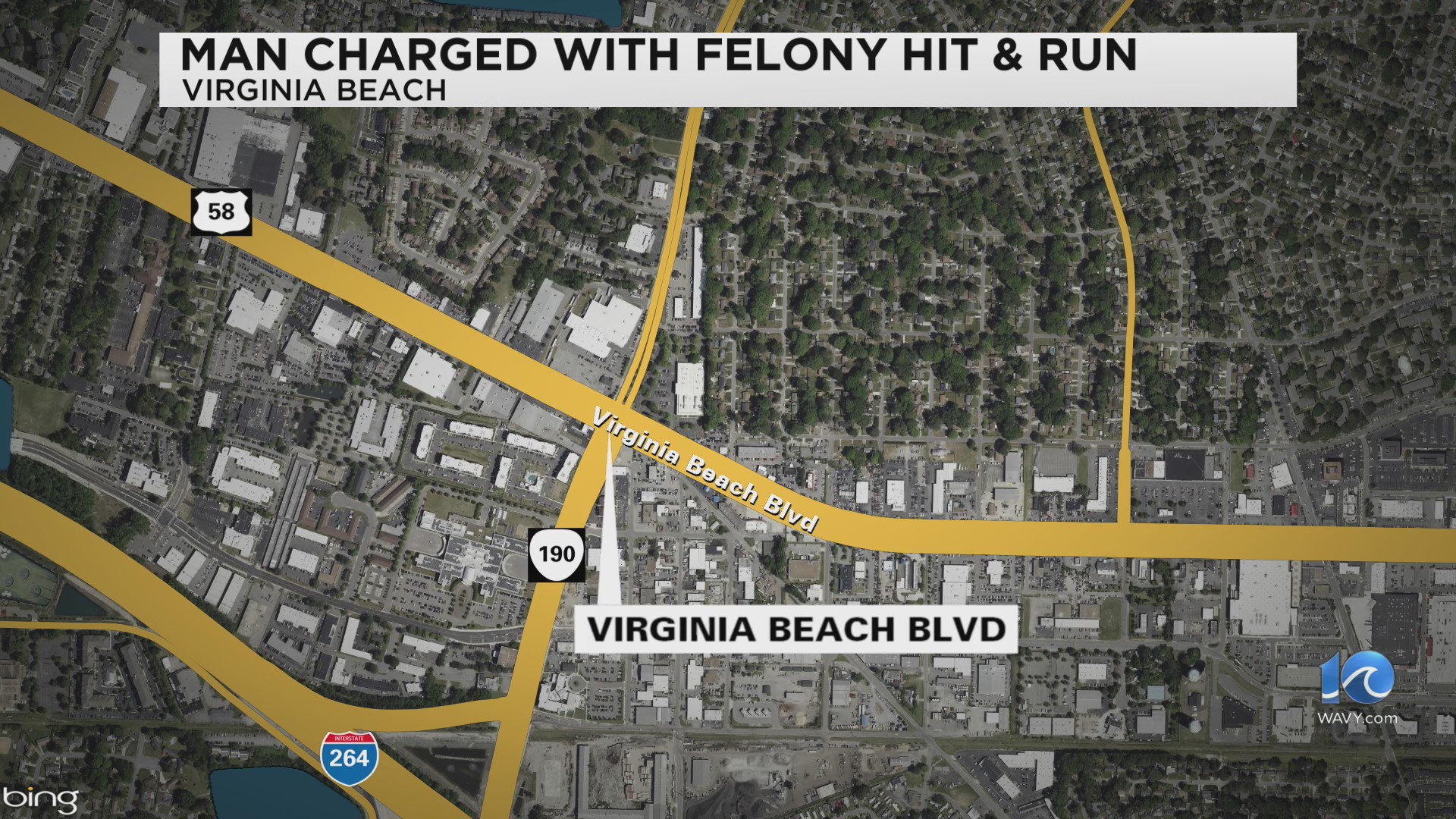 Man arrested after hit-and-run involving pedestrian in Virginia Beach ...