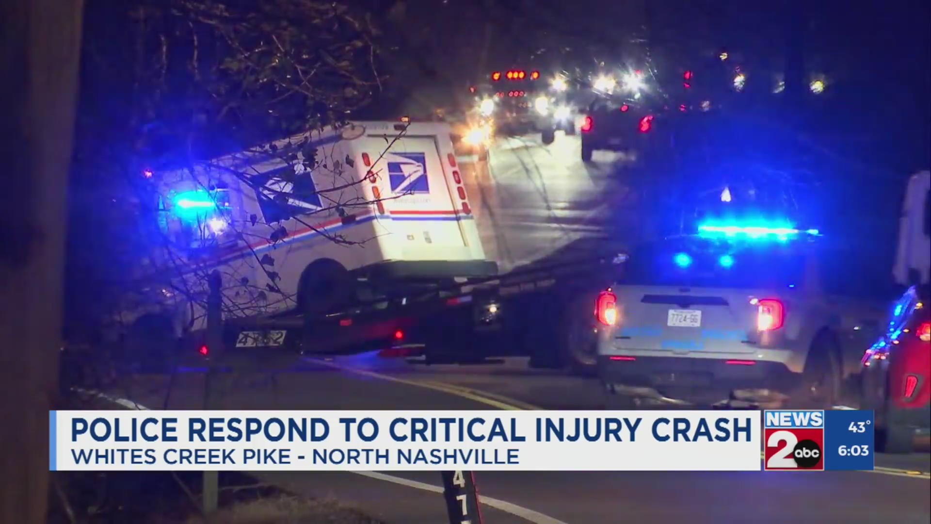Police respond to critical injury crash in Nashville – WKRN News 2