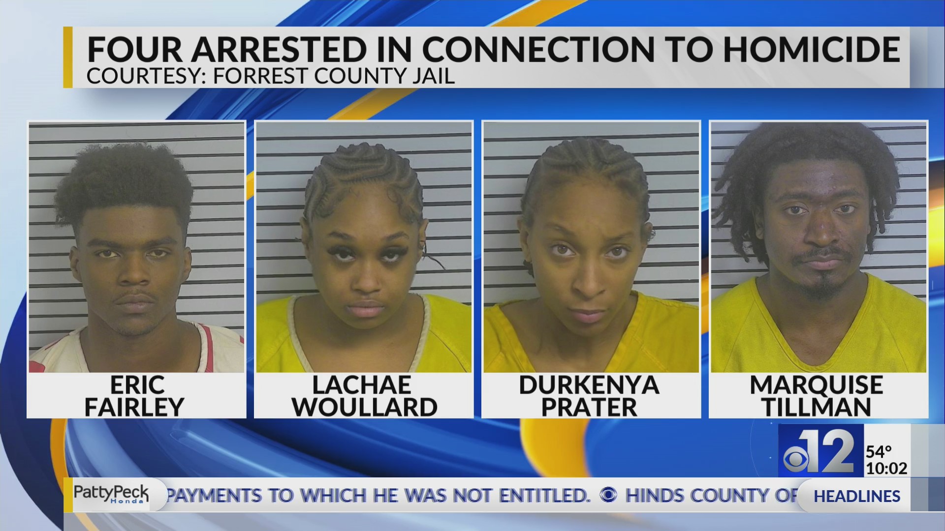 Hattiesburg police arrest 4 in death of Laurel man – WJTV