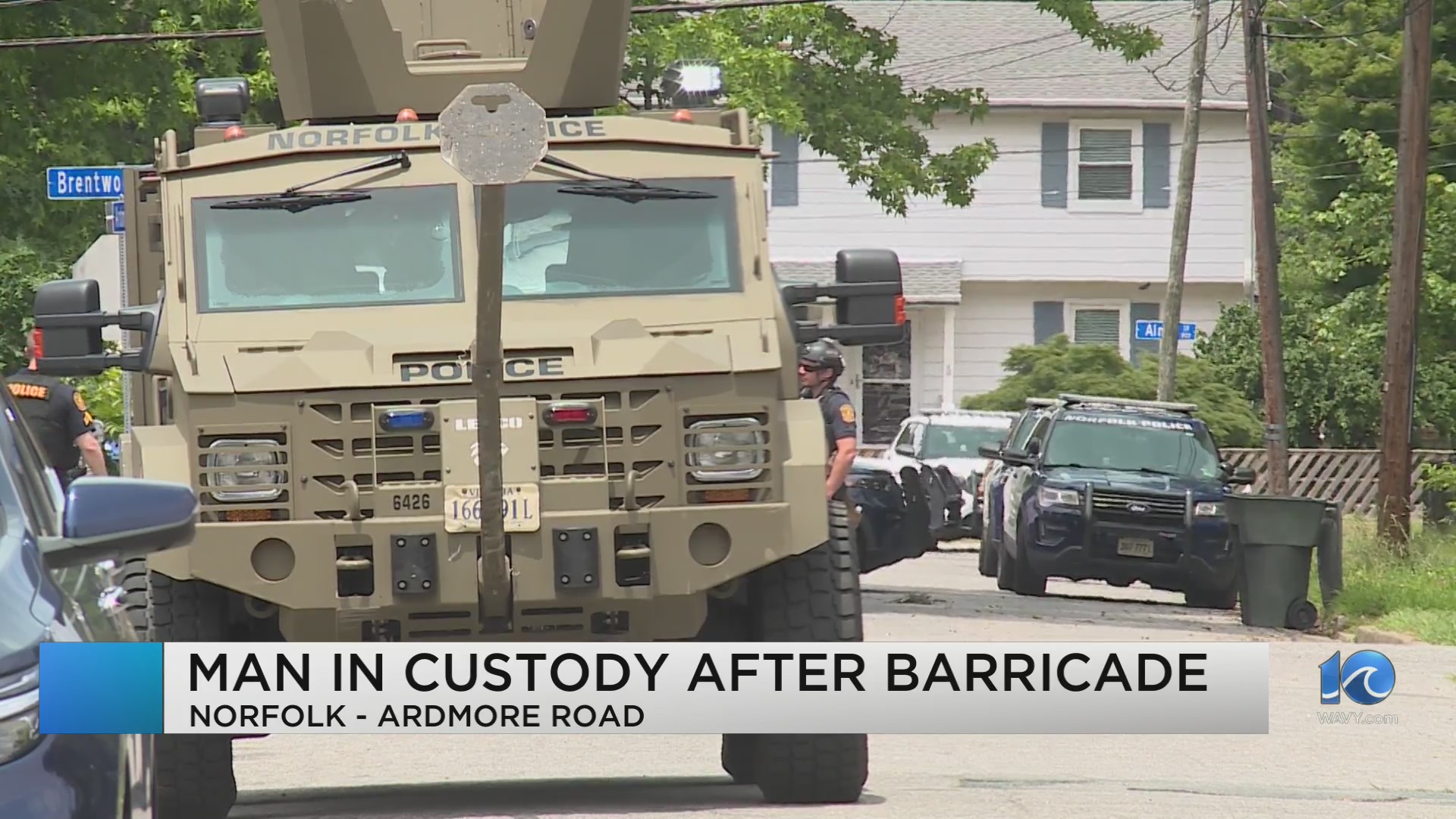 NPD: Suspect in custody after barricade situation on Ardmore Road ...
