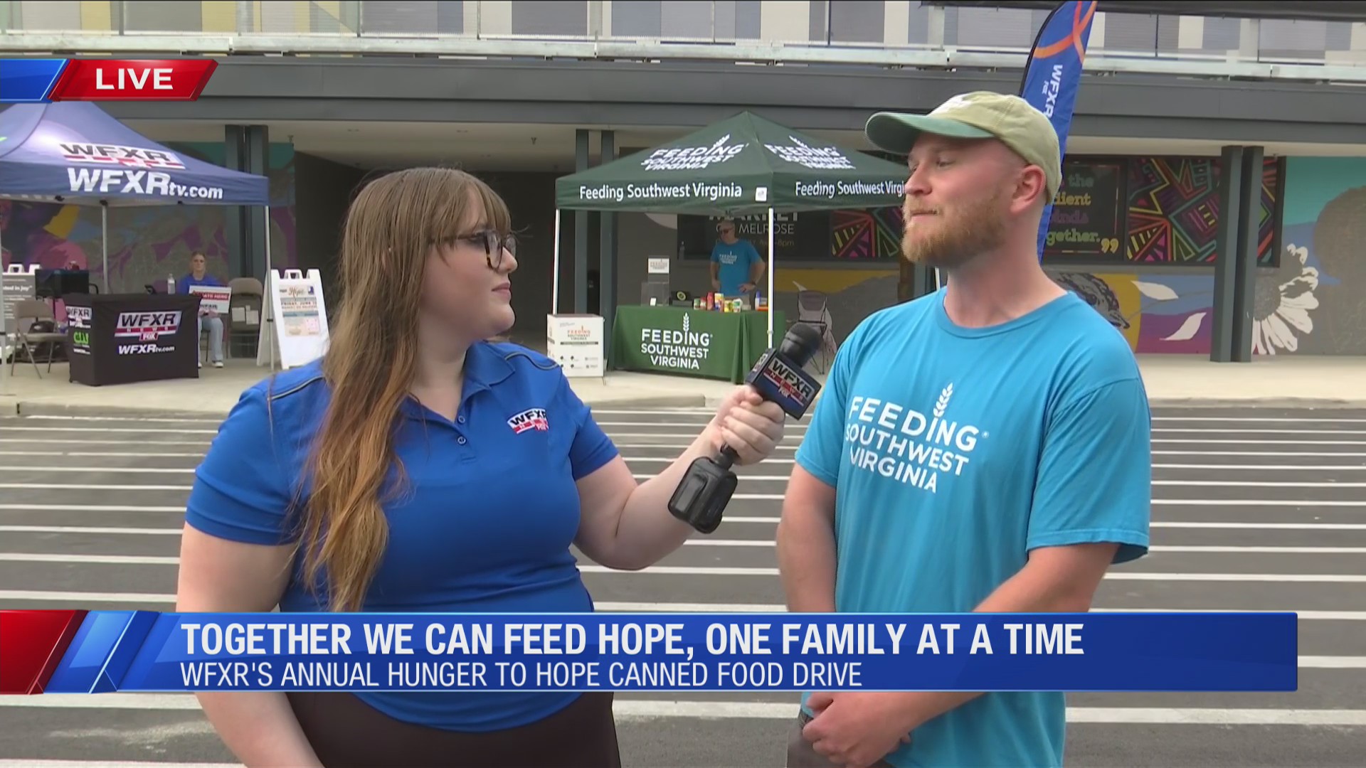 WFXR partnering with Feeding Southwest Virginia, Goodwill Industries of ...